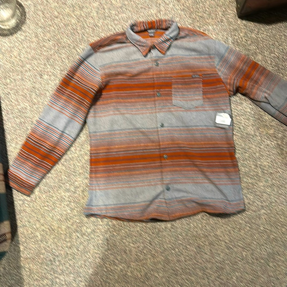 Men’s Eddie Bauer Fleece printed Flannel (T-XL)